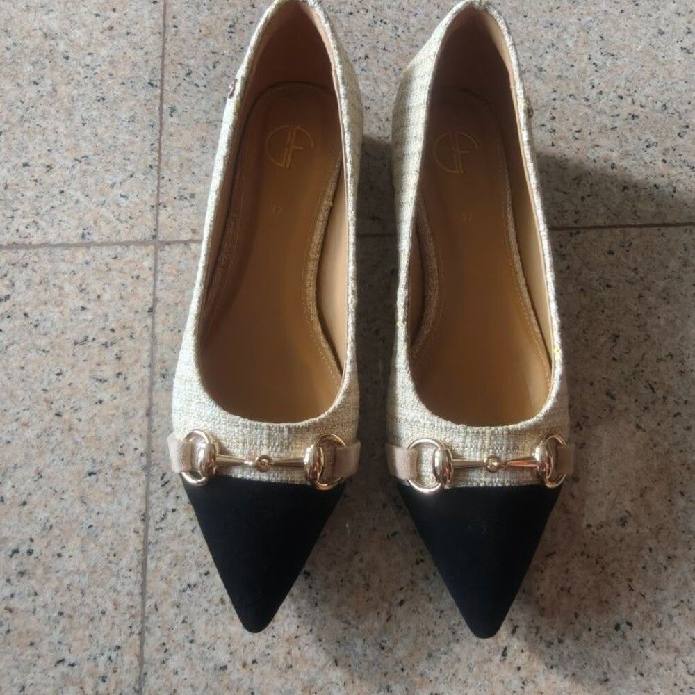 Woman Ladies High Low Heel Shoes - Picture 2 of 3